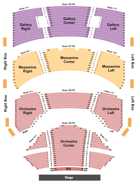 Sarofim Hall Hamilton Seating Chart